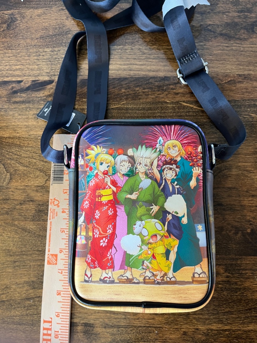 NWT Dr. Stone Crossbody Bag Official Crunchyroll Anime Merch